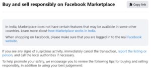Facebook marketplace guidelines